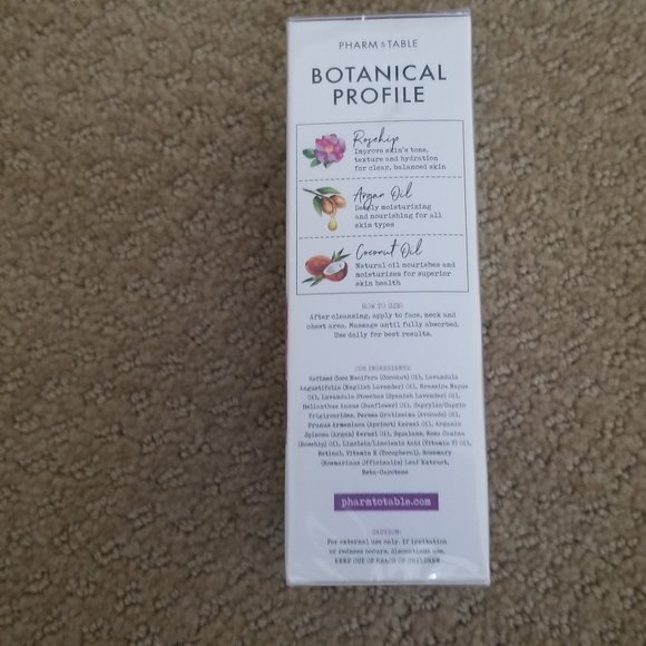 **NIB** Pharm To Table Retinol Anti-Aging Beauty Oil 1 fl oz/30ml - Picture 2 of 3